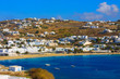 Wide View of Agios Ioannis in Mykonos Island cylades greece