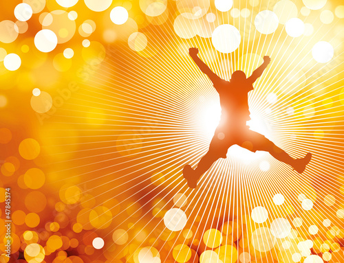 Illustration: good vibes jump good vibes jump