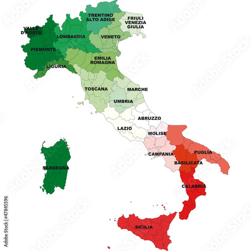 Vector: italia italia