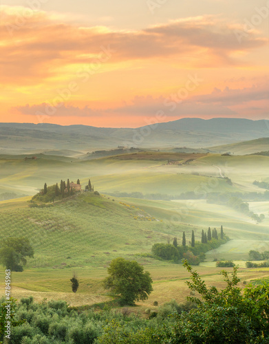 Photo: Morning in Tuscany Morning in Tuscany