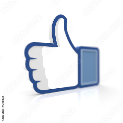 Illustration: like, daumen, fan, fanpage like, daumen, fan, fanpage
