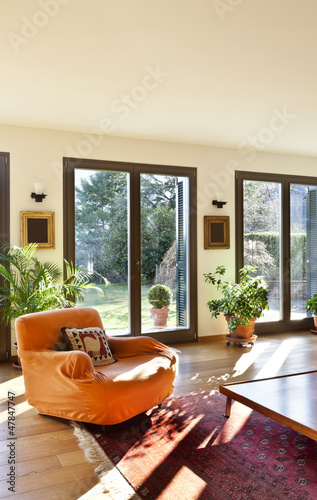 Photo: beautiful apartment, interior, living room beautiful apartment, interior, living room
