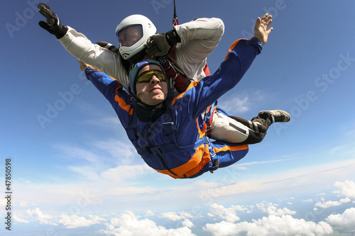 Photo: Skydiving photo. Skydiving photo.