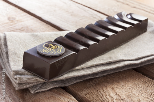 Photo: Delicious chocolate with whiskey Delicious chocolate with whiskey