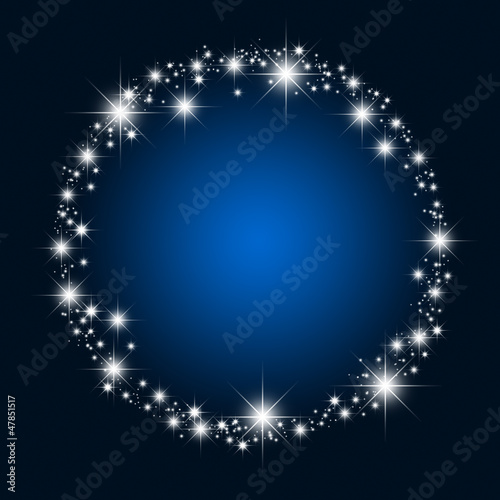 Illustration: circle stars circle stars