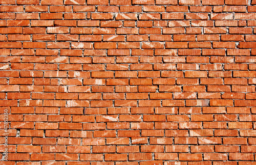 Photo: Red Bricks Wall Red Bricks Wall