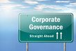 Highway Signpost "Corporate Governance"