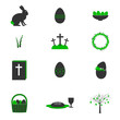 Vektor: Ostern Symbole Ostern Symbole