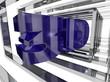 Illustration: Purple 3D Design Purple 3D Design