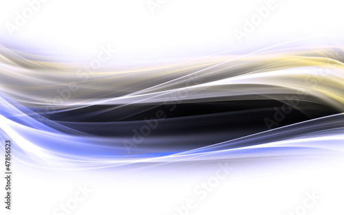 Illustration: Blue elegant wave. The Best Design Of My New Collection Blue elegant wave. The Best Design Of My New Collection