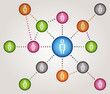 Communication, Réseau informatique, Connexion, Technologie