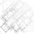 Architectural background. Part of architectural project