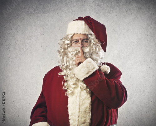 Photo: Silencing Santa Claus Silencing Santa Claus