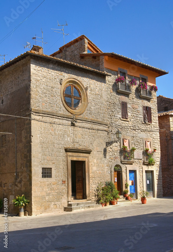 Photo: Church of St. Antonio Abate. Vitorchiano. Lazio. Italy. Church of St. Antonio Abate. Vitorchiano. Lazio. Italy.