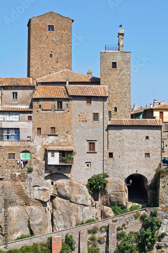 Photo: Panoramic view of Vitorchiano. Lazio. Italy. Panoramic view of Vitorchiano. Lazio. Italy.