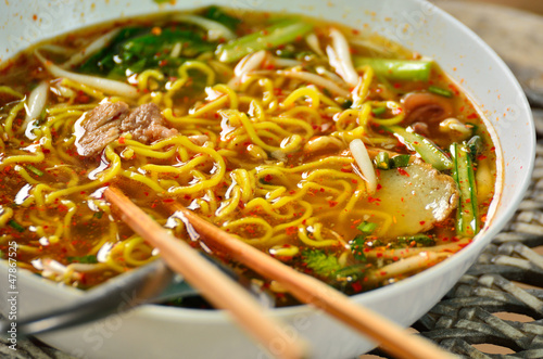 Photo: Thai Beef Noodle Soup Thai Beef Noodle Soup