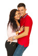 Young couple  hugging