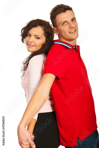 Photo: Beautiful young couple Beautiful young couple