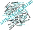 Word cloud for Astroengineering