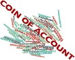 Word cloud for Coin of account