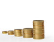 Stacks money coins