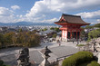 Kiyomizu gate in Kyoto