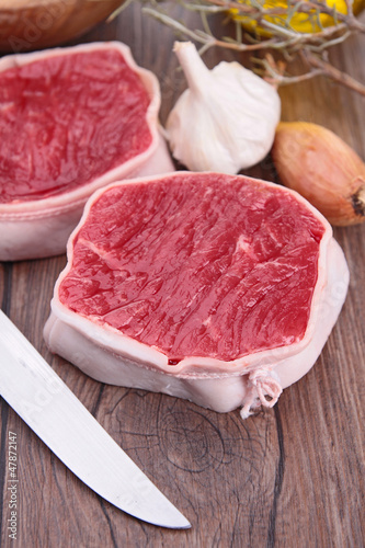 Photo: raw meat raw meat
