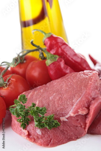 Photo: raw meat beef raw meat beef