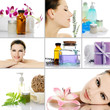 beauty spa collage