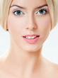 Beautiful Girl face. Perfect skin