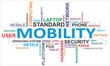 word cloud - mobility