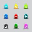 Computer network icon series