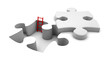 Puzzle - Red ladder
