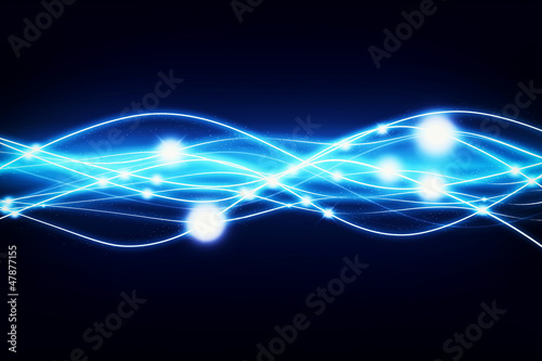 Illustration: Energy waves Energy waves