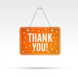 Thank You Hanging Sign
