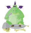 Vector: Goofy Dragon Goofy Dragon