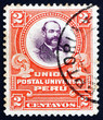 Photo: Postage stamp Peru 1907 Admiral Grau, Peruvian Naval Officer Postage stamp Peru 1907 Admiral Grau, Peruvian Naval Officer