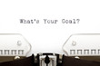 Typewriter Whats Your Goal