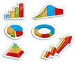 Set of Vector Business Charts