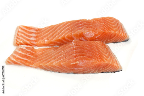 Photo: pavés de saumon pavés de saumon
