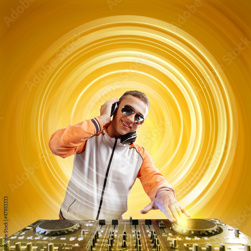 Photo: dj and mixer dj and mixer