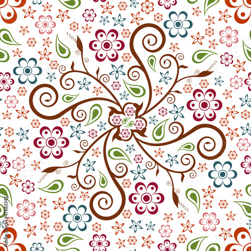 Vector: Colorfully seamless pattern Colorfully seamless pattern