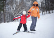 Ski lesson