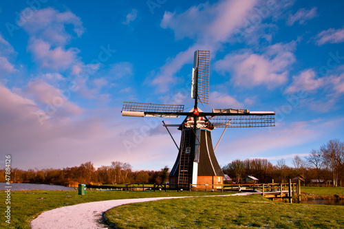 Photo: Wind Mill Netherlands Wind Mill Netherlands