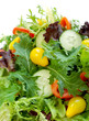 Fresh salad greens