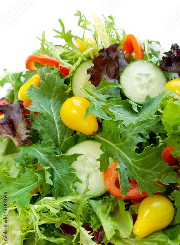 Photo: Fresh salad greens Fresh salad greens