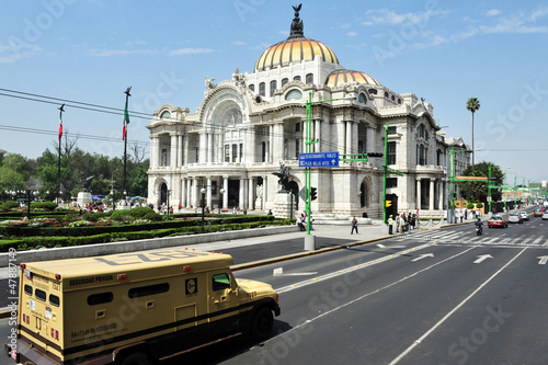 Photo: The Fine Arts Palace in Mexico City The Fine Arts Palace in Mexico City