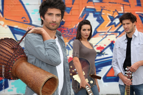 Photo: Urban band. Urban band.
