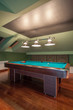 Travertine house - arranged garret