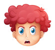 A face of a boy